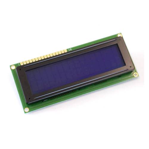 Display Elektronik LCD-Display Schwarz, Weiß Blau (B x H x T) 100 x 42 x 12.6mm DEM16214SBH-PW-N von Display Elektronik