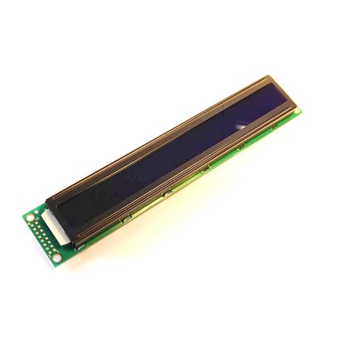 Display Elektronik LCD-Display Schwarz, Weiß Blau (B x H x T) 182 x 33.5 x 14.5mm DEM40271SBH-PW-N von Display Elektronik