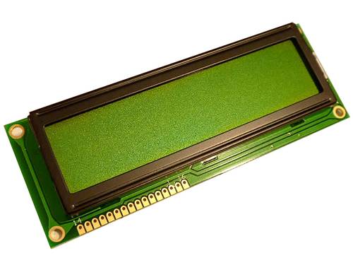Display Elektronik LCD-Display Schwarz Gelb-Grün (B x H x T) 122 x 44 x 14.5mm DEM16215SYH-LY-CYR von Display Elektronik