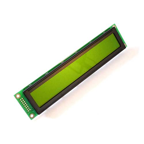 Display Elektronik LCD-Display Schwarz Gelb-Grün (B x H x T) 180 x 40 x 13.9mm DEM20233SYH-LY von Display Elektronik