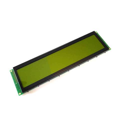 Display Elektronik LCD-Display Schwarz Gelb-Grün (B x H x T) 288.3 x 77.5 x 14mm DEM40492SYH-PY von Display Elektronik