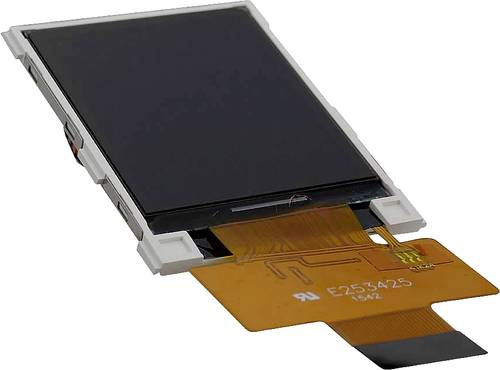Display Elektronik LCD-Display Weiß (B x H x T) 36.3 x 47.8 x 2.43mm DEM128160A1TMH-PWN von Display Elektronik