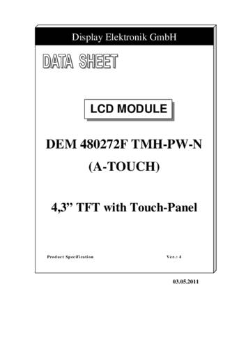 Display Elektronik LCD-Display Weiß 480 x 272 Pixel (B x H x T) 105.50 x 67.20 x 3.95mm DEM480272FT von Display Elektronik