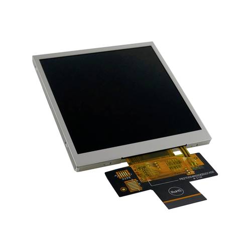 Display Elektronik LCD-Display Weiß 480 x 480 Pixel (B x H x T) 78.80 x 82.95 x 4.77mm DEM480480DVM von Display Elektronik