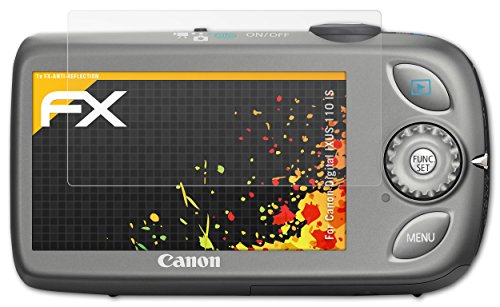 atFoliX Displayschutzfolie für Canon Digital IXUS 110 IS - FX-Antireflex: Display Schutzfolie antireflektierend! Höchste Qualität - Made in Germany! von Displayschutz@FoliX