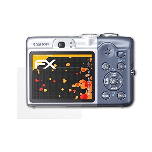 atFoliX Displayschutzfolie für Canon PowerShot A1000 IS - FX-Antireflex: Display Schutzfolie antireflektierend! Höchste Qualität - Made in Germany! atFoliX Displayschutzfolie für Canon PowerShot A1000 IS - FX-Antireflex: Display Schutzfolie antireflektierend! Höchste Qualität - Made in Germany! von Displayschutz@FoliX