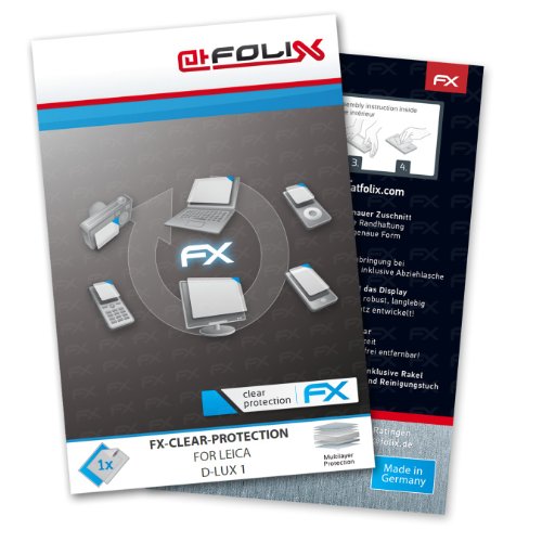 atFoliX Displayschutzfolie für Leica D-Lux 1 - FX-Clear: Display Schutzfolie kristallklar! Höchste Qualität - Made in Germany! atFoliX Displayschutzfolie für Leica D-Lux 1 - FX-Clear: Display Schutzfolie kristallklar! Höchste Qualität - Made in Germany! von Displayschutz@FoliX