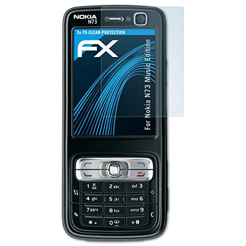 atFoliX Displayschutzfolie für Nokia N73 Music Edition - FX-Clear: Display Schutzfolie kristallklar! Höchste Qualität - Made in Germany! atFoliX Displayschutzfolie für Nokia N73 Music Edition - FX-Clear: Display Schutzfolie kristallklar! Höchste Qualität - Made in Germany! von Displayschutz@FoliX