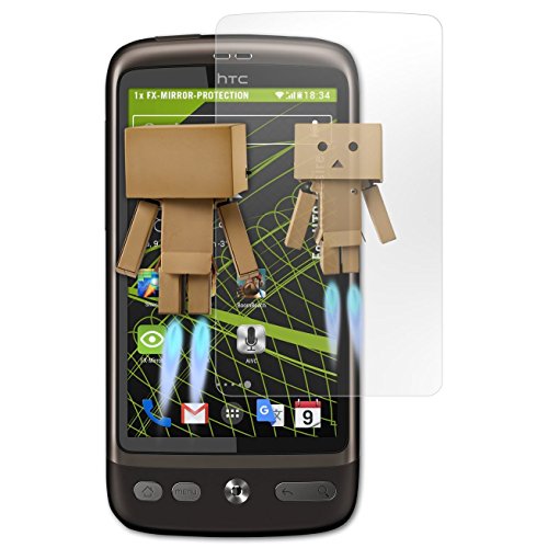 atFoliX Spiegelfolie für HTC Desire - FX-Mirror: Spiegel Schutzfolie vollverspiegelt! Höchste Qualität - Made in Germany! von Displayschutz@FoliX
