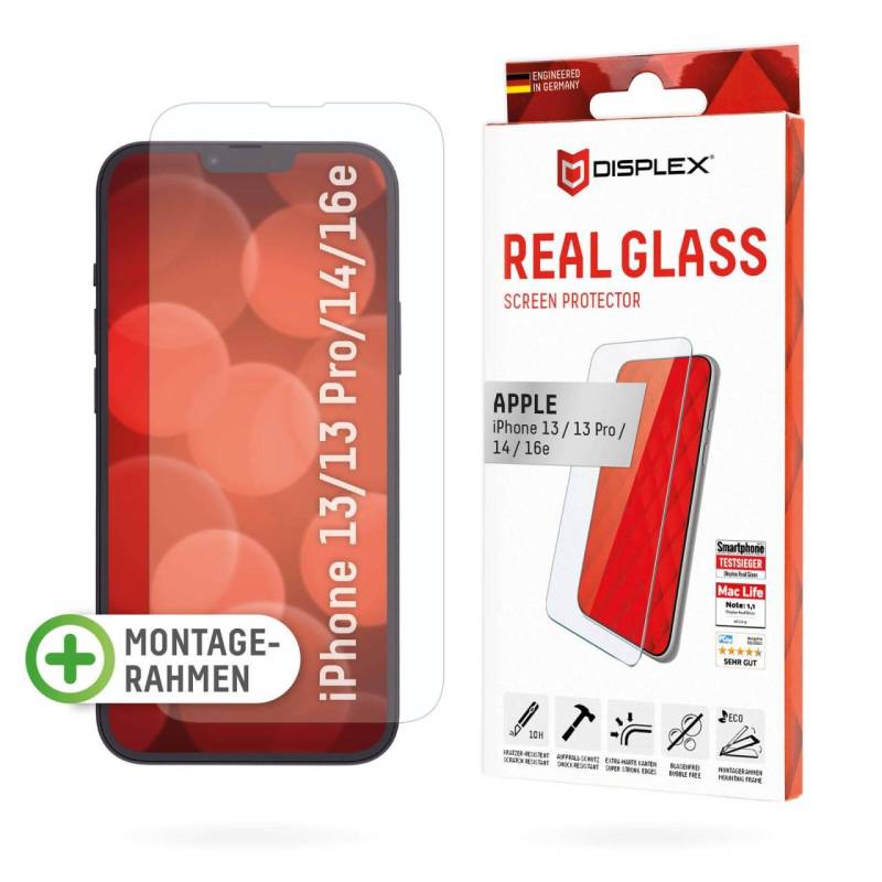 DISPLEX Real Glass für Apple iPhone 13/13 Pro/14/16e von Displex