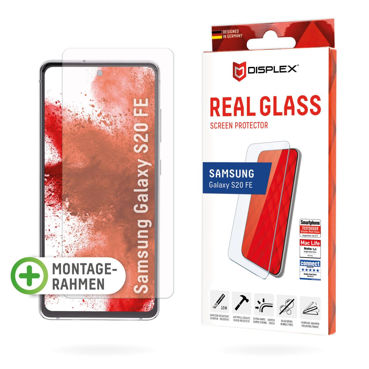 DISPLEX Panzerglas Displayschutz für Samsung Galaxy S20 FE/ S20 FE 5G von Displex