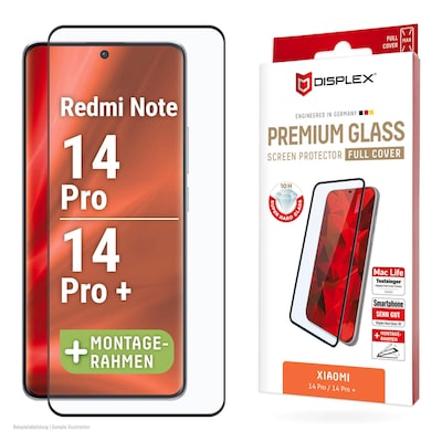 DISPLEX Premium Glass 3D Xiaomi Redmi Note 14 Pro/ 13 Pro DISPLEX Premium Glass 3D Xiaomi Redmi Note 14 Pro/ 13 Pro von Displex