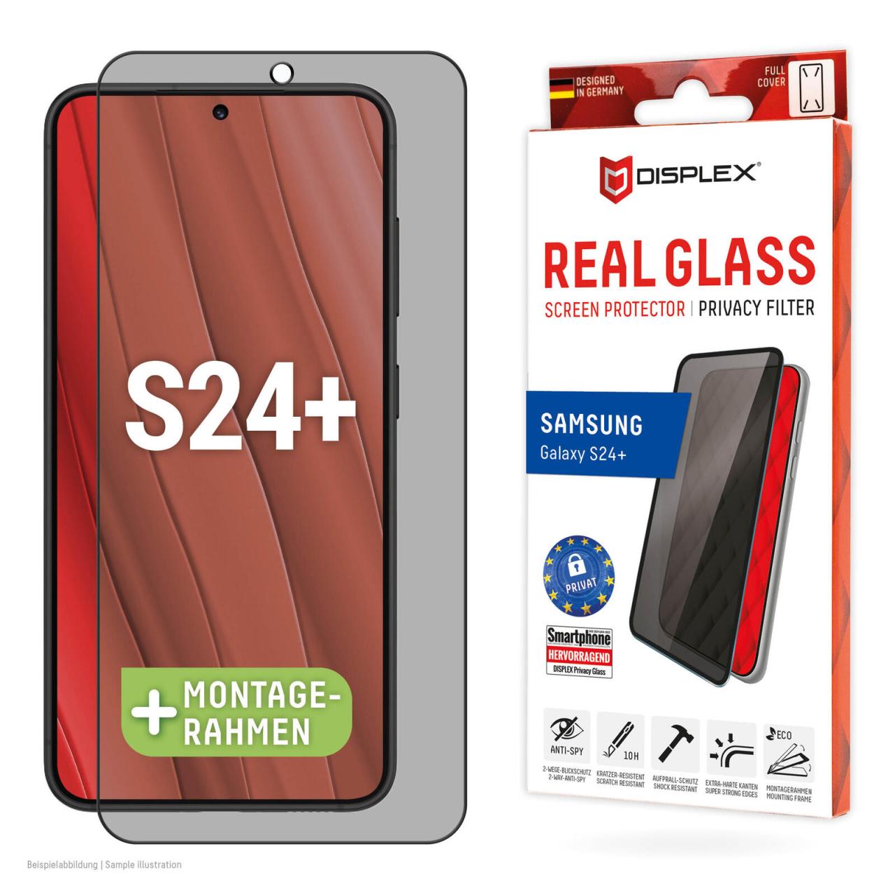 DISPLEX Privacy Glass Samsung Galaxy S24+ von Displex