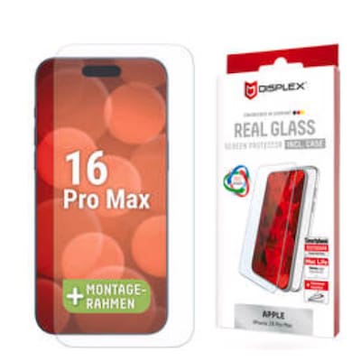 DISPLEX Real Glass + Case iPhone 16 Pro Max DISPLEX Real Glass + Case iPhone 16 Pro Max von Displex