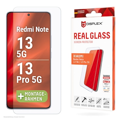 DISPLEX Real Glass Xiaomi Redmi N. 13 5G/13 Pro 5G DISPLEX Real Glass Xiaomi Redmi N. 13 5G/13 Pro 5G von Displex
