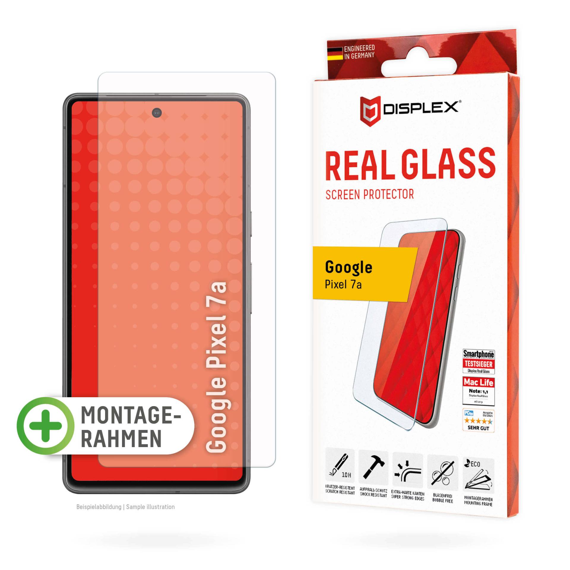 DISPLEX Real Schutzglas für Google Pixel 7a DISPLEX Real Schutzglas für Google Pixel 7a von Displex