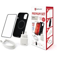 DISPLEX Set Apple iPhone 15 ProMax Glas(10H)+Case+Kabel+Netzte von Displex