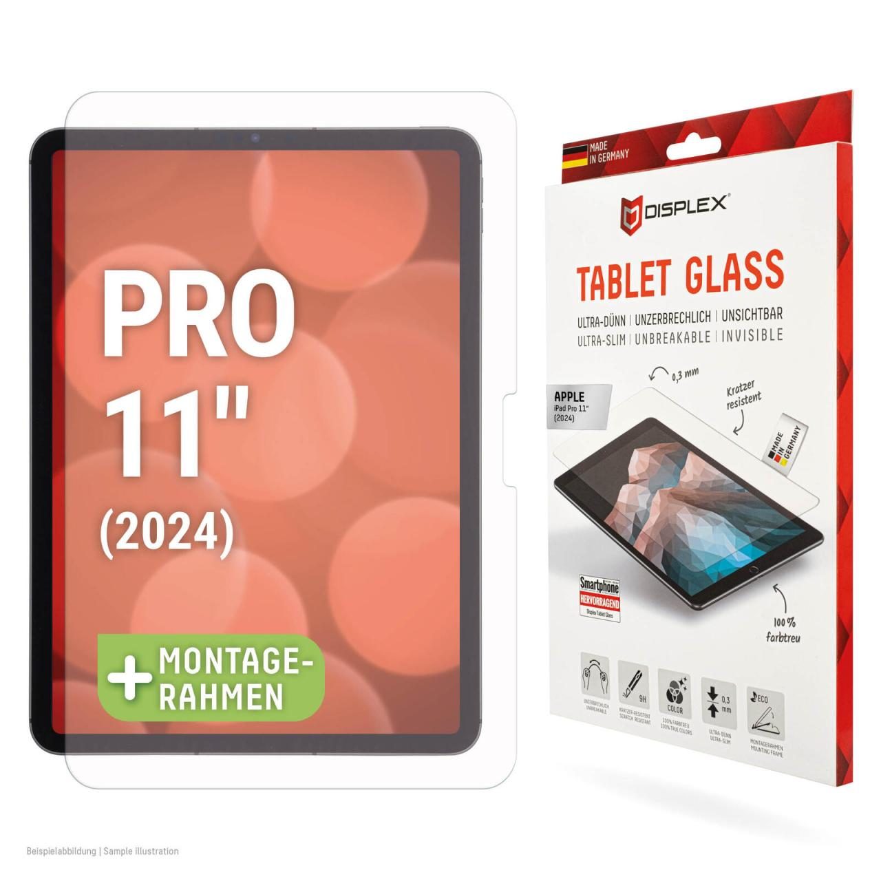 DISPLEX Tablet Glass für Apple iPad Pro 11'' (2024) von Displex