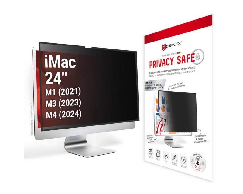 Displex Displayschutzglas DISPLEX Sichtschutz / Privacy Apple iMac 24" M1/M von Displex