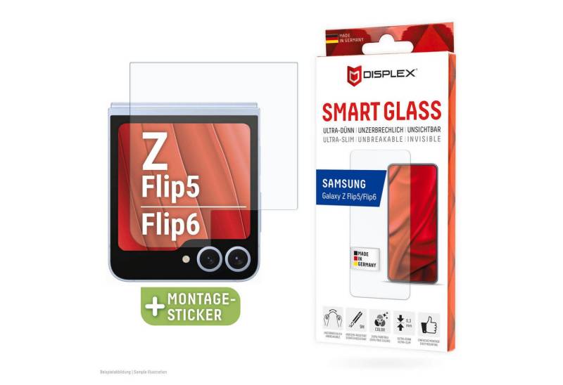 Displex Displayschutzglas Smart Glass, Displayschutzfolie, Schutzfolie, Bildschirmschutz, kratz- & stoßfest von Displex