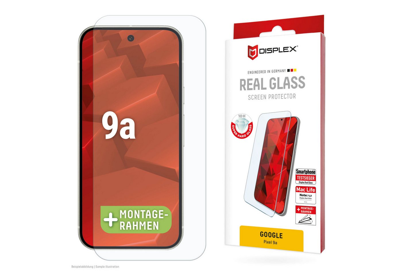 Displex Schutzfolie DISPLEX Panzerglas 10H Google Pixel 9a Displex Schutzfolie DISPLEX Panzerglas 10H Google Pixel 9a von Displex