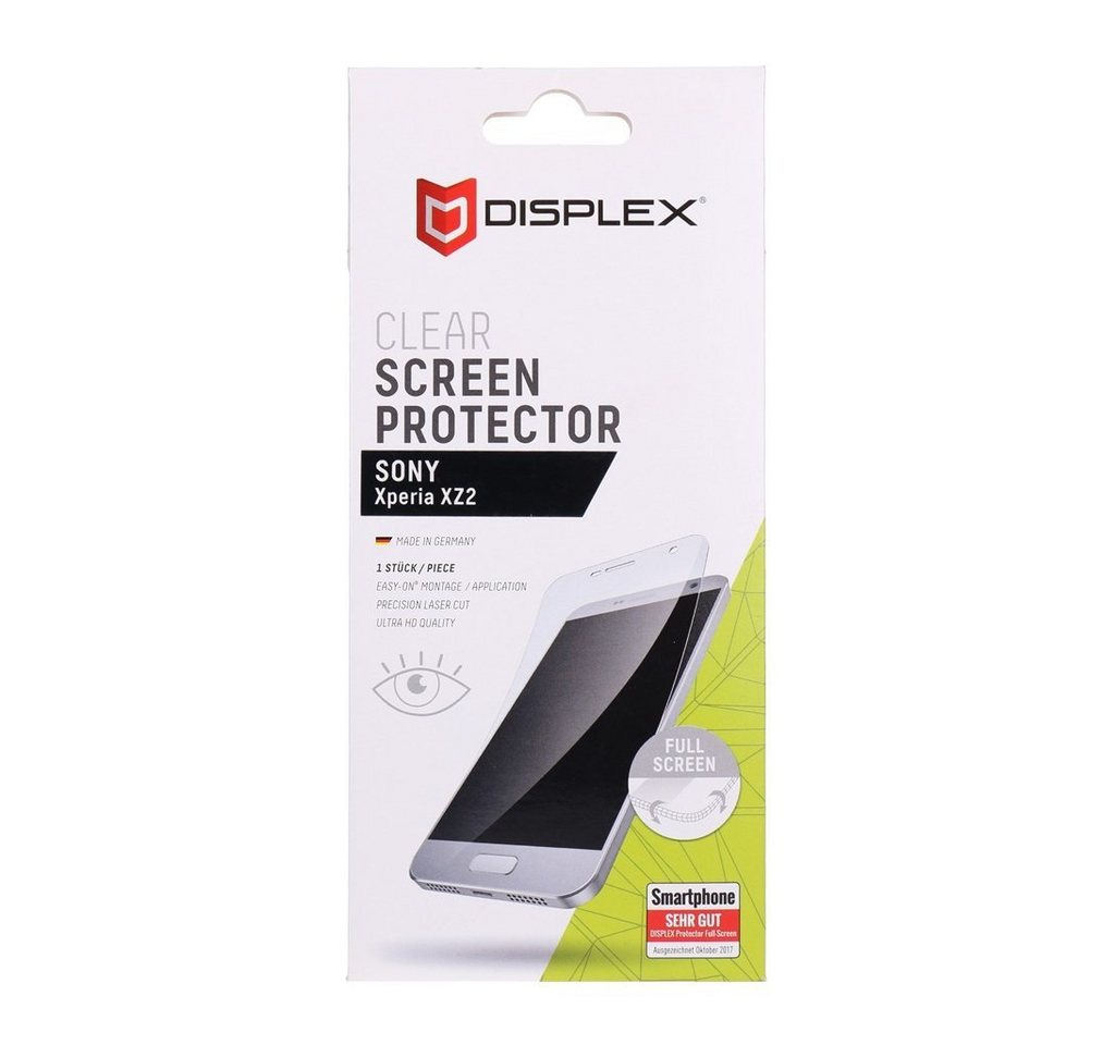 Displex Schutzfolie für Sony Xperia XZ2 von Displex