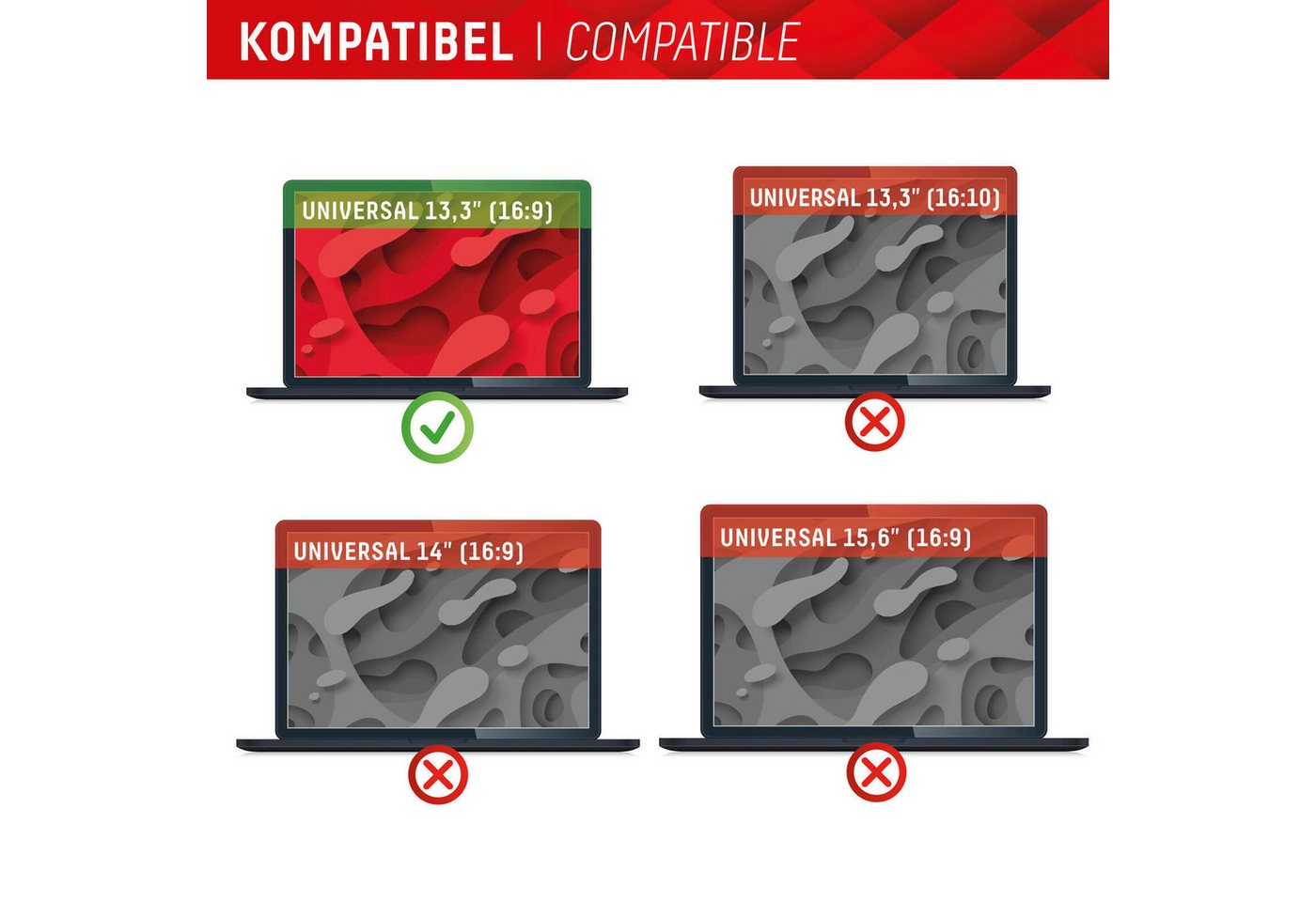 Displex Smartphone-Hülle DISPLEX PRIVACY SAFE Magnetischer 2-Wege Blickschu Displex Smartphone-Hülle DISPLEX PRIVACY SAFE Magnetischer 2-Wege Blickschu von Displex