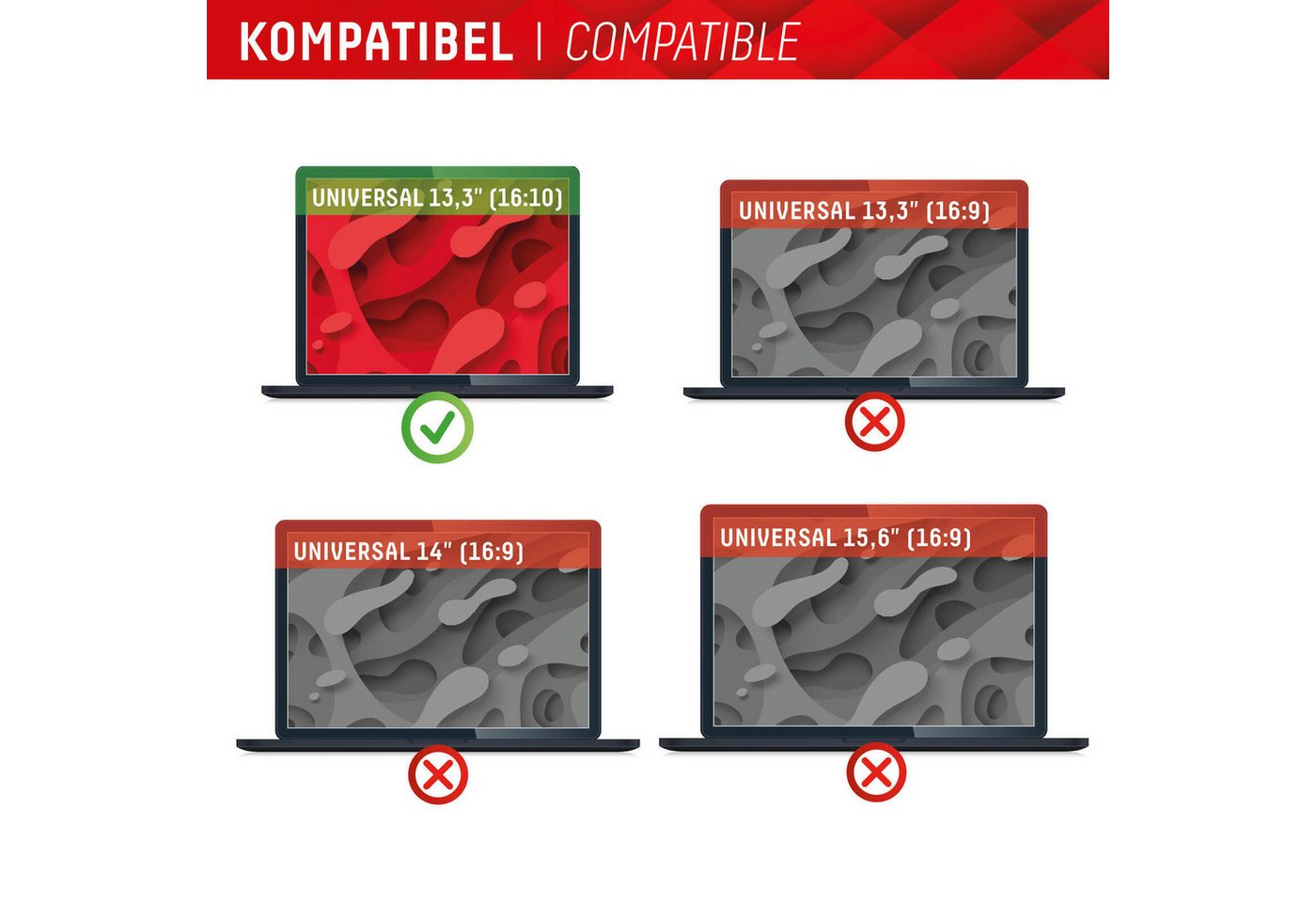 Displex Smartphone-Hülle DISPLEX PRIVACY SAFE Magnetischer 2-Wege Blickschu Displex Smartphone-Hülle DISPLEX PRIVACY SAFE Magnetischer 2-Wege Blickschu von Displex