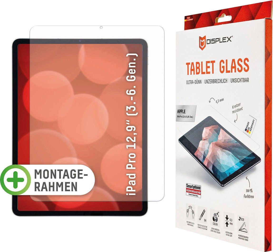 Displex Tablet Glass iPad Pro 12,9 (3/4/5 Gen) für iPad Pro 12,9" (3/4/5/6 Gen), Displayschutzfolie" von Displex