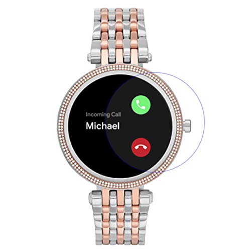 Disscool Displayschutz aus gehärtetem Glas für Michael Kors Women Gen 5E Darci Touchscreen Smartwatch, 0,33 mm dick, mit Echtglas von Disscool