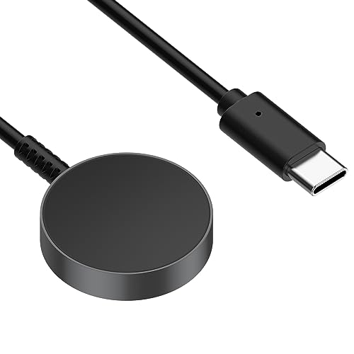 Ersatz PD Schnellladestation Dock Kabel Kompatibel mit Samsung Galaxy Watch 6/6 Classic/Watch 5/5 Pro, Discool Typ C Kabel Ladegerät Ständer Kompatibel mit Samsung Galaxy Watch 4/4 classic(1M) von Disscool