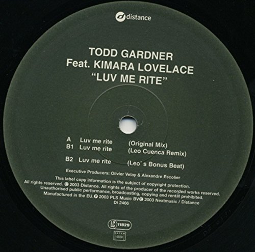 Luv Me Rite [Vinyl Maxi-Single] von Distance