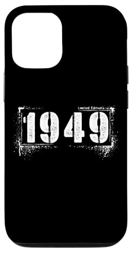 Bold 1949 Distressed Look Aged 76 Vintage Hülle für iPhone 12/12 Pro Bold 1949 Distressed Look Aged 76 Vintage Hülle für iPhone 12/12 Pro von Distressed Grunge Birthday Graffiti Vintage Store
