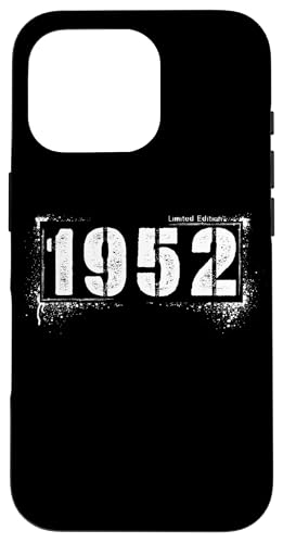 Distressed Retro 1952 Grunge Aged 73 Retro Vintage Edition Hülle für iPhone 16 Pro Distressed Retro 1952 Grunge Aged 73 Retro Vintage Edition Hülle für iPhone 16 Pro von Distressed Grunge Birthday Graffiti Vintage Store