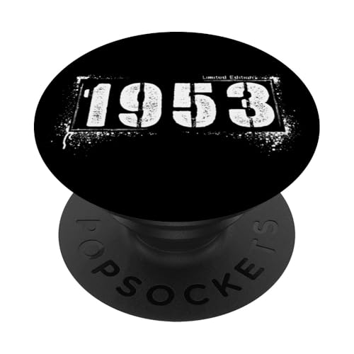 Distressed Retro 1953 Grunge Aged 72 Retro Vintage Edition PopSockets Klebender PopGrip Distressed Retro 1953 Grunge Aged 72 Retro Vintage Edition PopSockets Klebender PopGrip von Distressed Grunge Birthday Graffiti Vintage Store