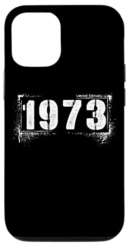 Distressed Retro 1973 Grunge Aged 52 Retro Vintage Edition Hülle für iPhone 12/12 Pro Distressed Retro 1973 Grunge Aged 52 Retro Vintage Edition Hülle für iPhone 12/12 Pro von Distressed Grunge Birthday Graffiti Vintage Store