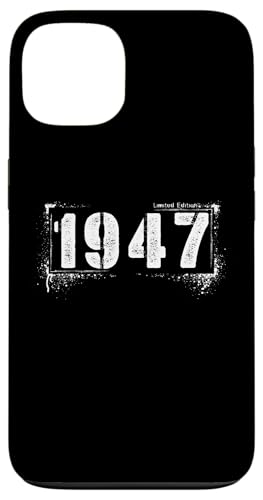 Retro 1947 Grunge Aged 78 Classic Distressed Hülle für iPhone 13 Retro 1947 Grunge Aged 78 Classic Distressed Hülle für iPhone 13 von Distressed Grunge Birthday Graffiti Vintage Store