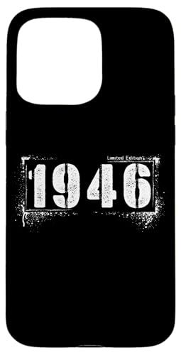 Vintag Grunge 1946 Retro Style Aged 79 Distressed Edition Hülle für iPhone 15 Pro Max Vintag Grunge 1946 Retro Style Aged 79 Distressed Edition Hülle für iPhone 15 Pro Max von Distressed Grunge Birthday Graffiti Vintage Store