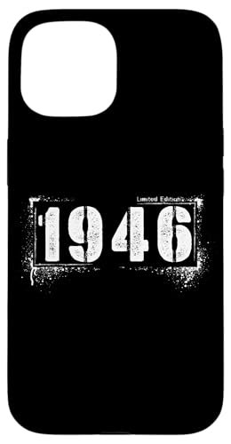 Vintag Grunge 1946 Retro Style Aged 79 Distressed Edition Hülle für iPhone 15 Vintag Grunge 1946 Retro Style Aged 79 Distressed Edition Hülle für iPhone 15 von Distressed Grunge Birthday Graffiti Vintage Store
