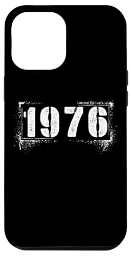 Vintag Grunge 1976 Retro Style Aged 49 Distressed Edition Hülle für iPhone 12 Pro Max Vintag Grunge 1976 Retro Style Aged 49 Distressed Edition Hülle für iPhone 12 Pro Max von Distressed Grunge Birthday Graffiti Vintage Store