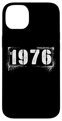 Vintag Grunge 1976 Retro Style Aged 49 Distressed Edition Hülle für iPhone 14 Plus Vintag Grunge 1976 Retro Style Aged 49 Distressed Edition Hülle für iPhone 14 Plus von Distressed Grunge Birthday Graffiti Vintage Store