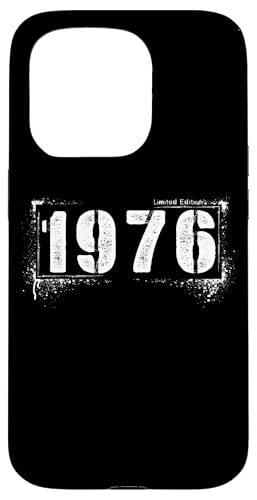 Vintag Grunge 1976 Retro Style Aged 49 Distressed Edition Hülle für iPhone 15 Pro Vintag Grunge 1976 Retro Style Aged 49 Distressed Edition Hülle für iPhone 15 Pro von Distressed Grunge Birthday Graffiti Vintage Store