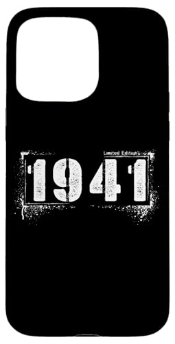 Vintage 1941 Grunge 84 Years Distressed Edition Hülle für iPhone 15 Pro Max Vintage 1941 Grunge 84 Years Distressed Edition Hülle für iPhone 15 Pro Max von Distressed Grunge Birthday Graffiti Vintage Store