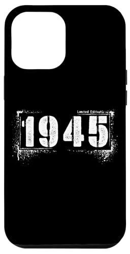 Vintage 1945 Grunge Style Aged 80 Distressed Limited Edition Hülle für iPhone 12 Pro Max Vintage 1945 Grunge Style Aged 80 Distressed Limited Edition Hülle für iPhone 12 Pro Max von Distressed Grunge Birthday Graffiti Vintage Store