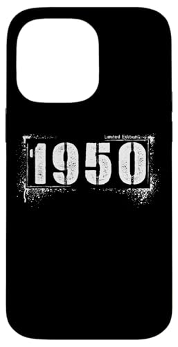 Vintage 1950 Grunge Distressed Style – 75 Years Hülle für iPhone 14 Pro Max von Distressed Grunge Birthday Graffiti Vintage Store