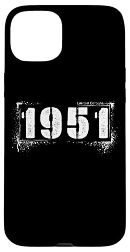 Vintage 1951 Grunge 74 Years Distressed Edition Hülle für iPhone 15 Plus Vintage 1951 Grunge 74 Years Distressed Edition Hülle für iPhone 15 Plus von Distressed Grunge Birthday Graffiti Vintage Store