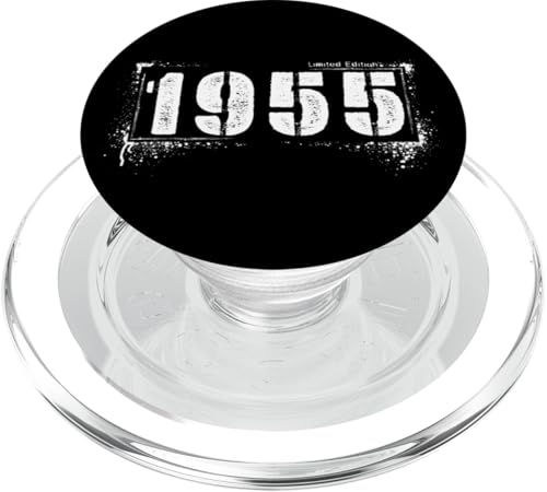 Vintage 1955 Grunge Style Aged 70 Distressed Limited Edition PopSockets PopGrip für MagSafe Vintage 1955 Grunge Style Aged 70 Distressed Limited Edition PopSockets PopGrip für MagSafe von Distressed Grunge Birthday Graffiti Vintage Store