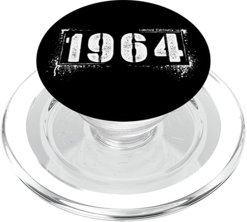 Vintage 1964 Distressed Aged 61 Bold Grunge PopSockets PopGrip für MagSafe Vintage 1964 Distressed Aged 61 Bold Grunge PopSockets PopGrip für MagSafe von Distressed Grunge Birthday Graffiti Vintage Store