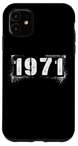 Vintage 1971 Grunge 54 Years Distressed Edition Hülle für iPhone 11 Vintage 1971 Grunge 54 Years Distressed Edition Hülle für iPhone 11 von Distressed Grunge Birthday Graffiti Vintage Store
