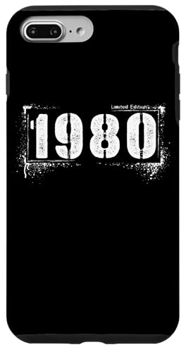 Vintage Grunge Aged 45 Retro 1980 Distressed Vibes Hülle für iPhone 7 Plus/8 Plus Vintage Grunge Aged 45 Retro 1980 Distressed Vibes Hülle für iPhone 7 Plus/8 Plus von Distressed Grunge Birthday Graffiti Vintage Store